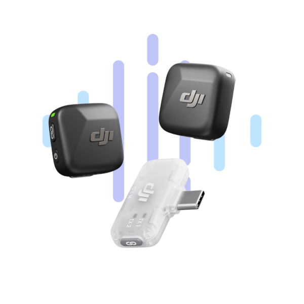 DJI MIC MINI - 2TX + receptor para móvil